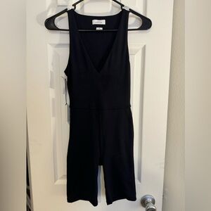 BRAND NEW Babaton Contour V-Neck Romper Size XS!